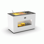 Buffet chaud Bain Marie - 3 bacs GN 1/1 prof 150 - BUB150 | Sayl Barcelona