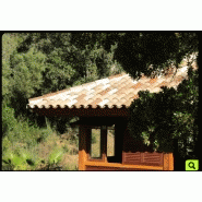 Chalet en bois à demi-niveaux / 36 m² / en kit / toit multipente