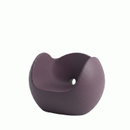 Fauteuil design in & out BLOS - violet iris