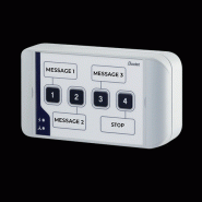 Harmonys. Boîtier déclencheur d'alertes 4 boutons. IP/POE. Usage intérieur - BODET