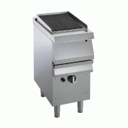 KBS Gastrotechnik KBS Gas Vaporgrill 7,5Kw Bassin d'eau et robinet de vidange, soubassement fermé - 4059395096729