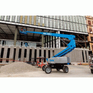 Nacelle élévatrice Genie S 80J et S 80J TRAX - flèche télescopique 26m - capacité 300 kg - 4x4