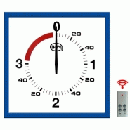 Pendule/horloge murale boxe anglaise 625x625mm - télécommande sans fil #0646b7 Pendule/horloge murale boxe anglaise 625x625mm - télécommande sans fil #0646b7