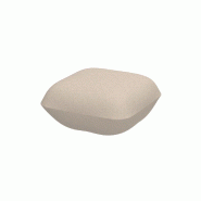 Pouf design in & out PILLOW - granit crème