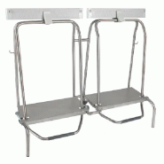 Sclessin 374.402DSP Collecteur 2 Sacs Avec Poignée 40-80L Professionnel - 374.402DSP