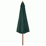 VidaXL Parasol d'extérieur avec mât en bois 330 cm Vert Modèle Titan Horizon Élite - vert 47213