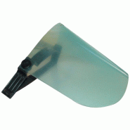 Visière de protection écran PVC - casque de protection pour travaux d'élagage et chantier