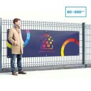Banderole pvc fergus 60x200 cm - banderoles publicitaires