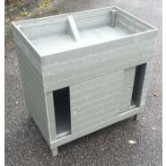 Carré potager sur pied avec rangement 80cm 100% RECYCLE - CPR80_1