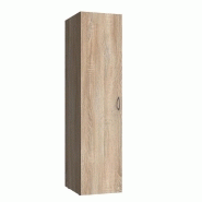 COLONNE DE RANGEMENT LUND PENDERIE CHÊNE NATUREL 30 X 54 CM PROFONDEUR