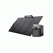 EcoFlow DELTA Max 1600 + Panneau solaire bifacial 220 W - 1