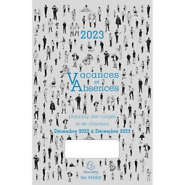 Exacompta Planning Vacances et Absences - 20 x 29,7 cm - 2025 Exacompta Planning Vacances et Absences - 20 x 29,7 cm - 2025