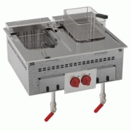 Friteuse électrique drop-in 10+10 litres - 700x600x210 mm - 12000 W 400/3V - 12130631 Eurast - inox 12130631 Friteuse électrique drop-in 10+10 litres - 700x600x210 mm - 12000 W 400/3V - 12130631 Eurast - inox 12130631