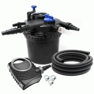 KIT SET BASSIN 8000 LITRES 11 WATTS UVC POMPE 6000 L/H TUYAU 5 M KIT DE FILTRATION 16_0001967 KIT SET BASSIN 8000 LITRES 11 WATTS UVC POMPE 6000 L/H TUYAU 5 M KIT DE FILTRATION 16_0001967