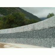Murs de soutènement en gabions de 2m3