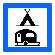 Panneau services terrain de camping pour tentes, caravanes et autocaravanes - CE4c - Made in France Panneau services terrain de camping pour tentes, caravanes et autocaravanes - CE4c - Made in France