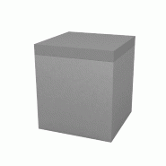 Pouf design in & out JUT CHILL - gris
