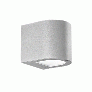 ROSSINI ILLUMINAZIONE Applique Led Argent 4,5W Monoémission Ronde Gris 3000K 60° Ip65 - Groupe Rossini | Éclairage Mural Extérieur Design - gris A