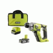 Ryobi - Perforateur Sds+ 18v One+ - 4 Modes - 1,3 Joules Epta + Batterie 2,5 Ah - Chargeur, Sac De Transport - R18sds-125s - 4892210162120 Ryobi - Perforateur Sds+ 18v One+ - 4 Modes - 1,3 Joules Epta + Batterie 2,5 Ah - Chargeur, Sac De Transport - R18sds-125s - 4892210162120