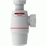 Siphon d'évier en polypropylène - anti-vide intégré neo air system - wirquin pro - Ø 40 mm