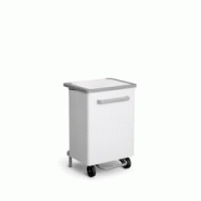 Stil Casa poubelle de tri sélectif à pédale, acier peint, 47 x 37 x h. 70 cm, ouverture frontale, élastique de maintien du sac, 70 litres, blanc. Stil Casa poubelle de tri sélectif à pédale, acier peint, 47 x 37 x h. 70 cm, ouverture frontale, élastique de maintien du sac, 70 litres, blanc.