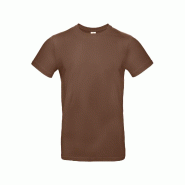 T-shirt homme nnn°E190 Chocolate L 100% Coton - L marron 5401007112317