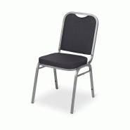 Chaise de banquet et de réception PARTY - cadre en acier, empilable jusqu'à 19 pièces