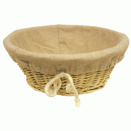 Corbeille à pain ronde Ø 25x9 cm - par 20