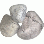 Galet 60/100 Bianco viola venato - Aménagement paysagé décoratif