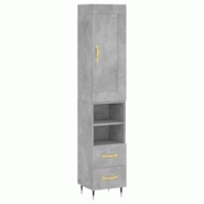 Helloshop26 - Buffet bahut commode armoire meuble de rangement organisateur cuisine salle de séjour salon haut 34,5 x 34 x 180 cm 02_0034423 - 300021 Helloshop26 - Buffet bahut commode armoire meuble de rangement organisateur cuisine salle de séjour salon haut 34,5 x 34 x 180 cm 02_0034423 - 300021