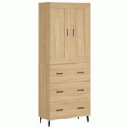 Helloshop26 - Buffet bahut commode armoire meuble de rangement organisateur cuisine salle de séjour salon haut sonoma 69,5 x 34 x 02_0034140 - 300021 Helloshop26 - Buffet bahut commode armoire meuble de rangement organisateur cuisine salle de séjour salon haut sonoma 69,5 x 34 x 02_0034140 - 300021