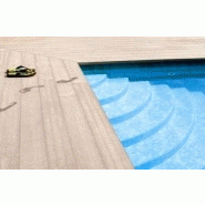 Lame de terrasse Beoplast - Twinson en PVC et bois naturel, 28mm d'épaisseur Lame de terrasse Beoplast - Twinson en PVC et bois naturel, 28mm d'épaisseur