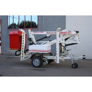 Nacelle articulée télescopique pour travaux en hauteur