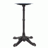 Pied de table fonte Bistrot 4 branches Valero