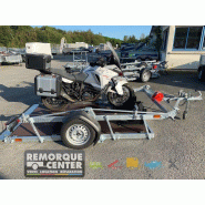 Remorque Abaissable Porte-moto YO REMORQUE CCL8 - Deux motos - 250 x 160 cm - Ref. 39460/43460