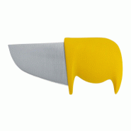 Schneider - Couteau à poignard, taille : 13 cm - jaune inox 268213