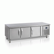 Soubassement réfrigéré 3 portes GN 1/1 - 262 L | 1337 x 530 x 389 mm | Tefcold - UC5310