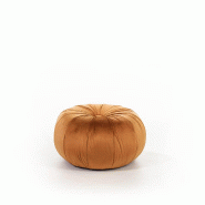 Stones Kaia Pouf En Velours Orange - orange 8051361828057 Stones Kaia Pouf En Velours Orange - orange 8051361828057