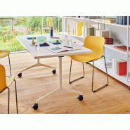 Table rabattable Revi sur roulettes Table rabattable Revi sur roulettes