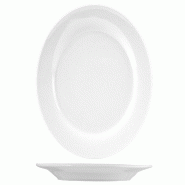 6 x assiettes blanche BASIC - Porcelaine - 24cm - Royal Norfolk - 595446