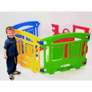 Barrière en bois extérieur