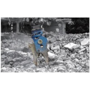 Broyeur rotatif pour la démolition et le recyclage rapide de béton et de barres d'armature - OKADA - ORC