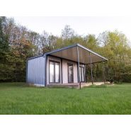 Bungalow de Chantier | Cabane de Chantier  | Container Amenage | Bureau Container | Bureau Conteneur | Model Terrace 240cmx600cm