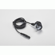 CHAUVIN ARNOUX - Cordon secteur standard GB pour alimentation des chargeurs batteries sur secteur - CA 6470N, CA 6471, CA 6472