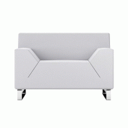 Fauteuil d'accueil ASSO - Offisit - 1 place, Blanc_0