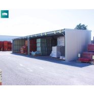 Hangar de stockage en métal modulable en kit_1