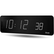 Horloge LED Style II 10 S, alimentation 230V, indépendante, LED blanche - BODET