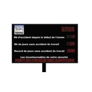 Panneau consignes de sécurité