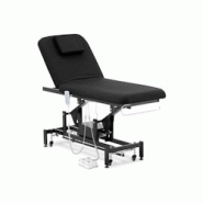 Physa - Physa Physa Lyon Black_PH Table De Massage Professionnelle Électrique Lit De Massage Table De Soin Kiné 2 Moteurs Noir 200 kg - noir 4062859