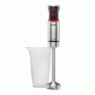 Solac PRO BA560 Mixeur plongeant 1000W 700 ml acier inoxydable/noir - rouge inox S91603400